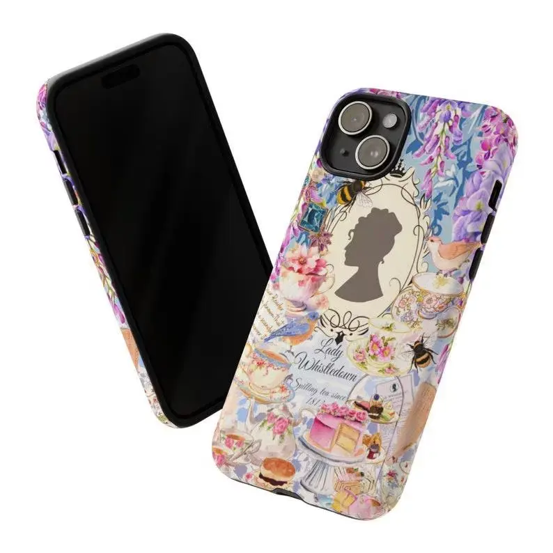 Bridgerton Phone Case, Lady Whistledown Collage, Regency Style - TikTok Shop