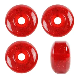 Skateboard Wheels 53mm x 30mm Red 99A Skateboard Wheels 53mm x 30mm Red 99A