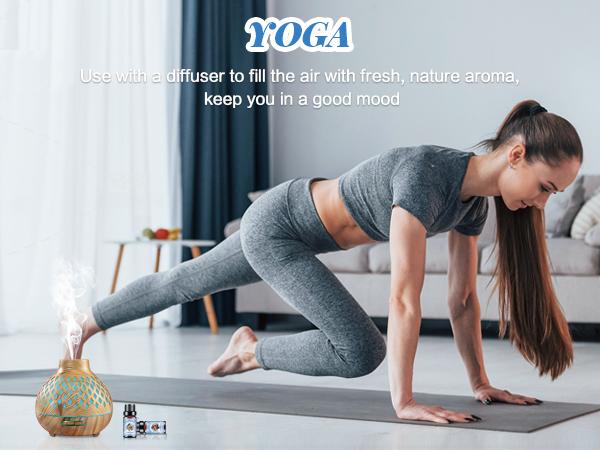 Clean Diffuser Oils Gift Set - 6x10ML Luxury Fragrance Oil Blend, Clean Scent Essential Oils Set for Diffuser, Candle, Soap Making Scents