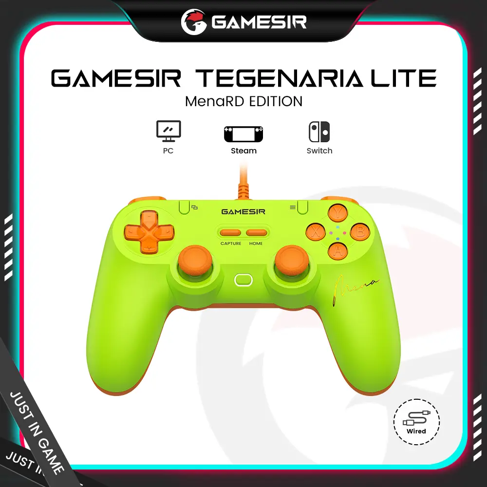 GameSir Tegenaria Lite MenaRD Collaboration Edition Wired Symmetric Game Controller
