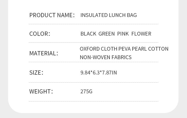 Lunch Box for Women Men,Reusable Insulated Lunch Tote,Large Leakproof Cute Lunch Cooler with High Capacity for Work,Picnic,Camping,Thermal Bag Travel Essentials