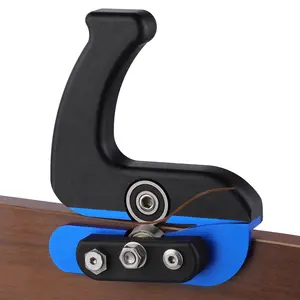 Edge Banding Cutter - Dual Offset Bearings for Precision Trim, Excess Material Cutter for Box/PVC/ACP/Melamine/Vinyl Laminate