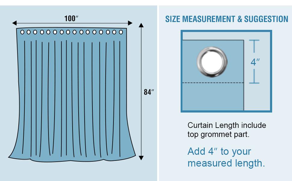 H.VERSAILTEX 100% Blackout Patio Curtains Thermal Insulated Curtains for Sliding Door Extra Wide Window Panels Full Light Blocking Grommet Curtains with Black Liner H.VERSAILTEX 100% Blackout Patio Curtains Thermal Insulated Curtains for Sliding Door Extra Wide Window Panels Full Light Blocking Grommet Curtains with Black Liner