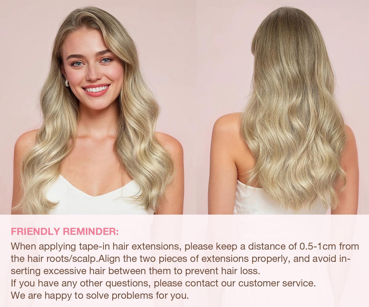 GOOGOO Hair Extension Tape Replacement for Tape in Hair Extensions Double-Sided Strong Hold Traceless Tape Roll, Reusable & Remountable