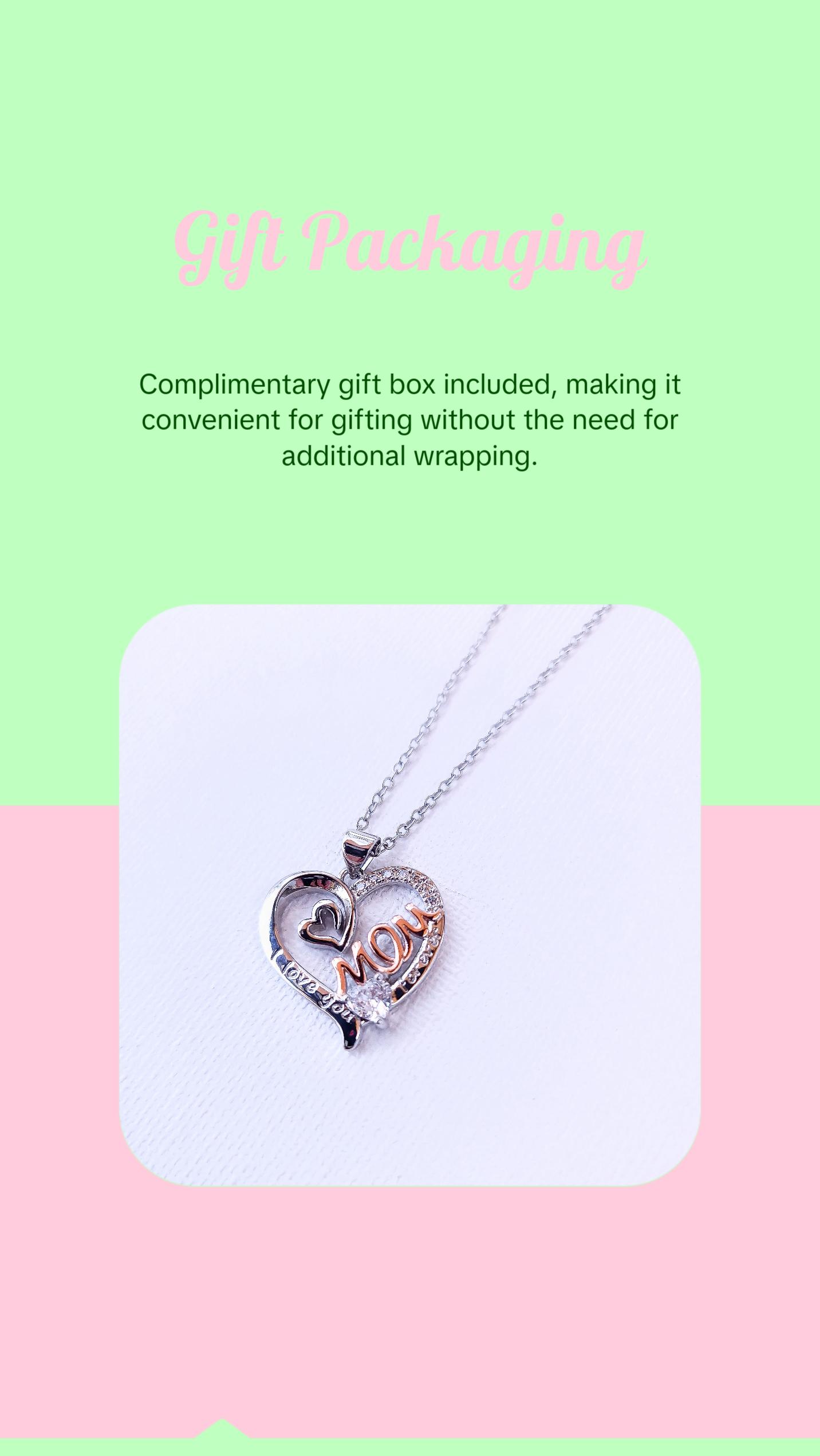 Heart Mom Necklace