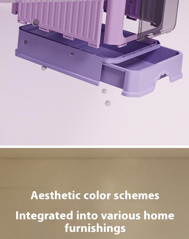 Extra Deep Cat Litter Box with Foldable Drawer – Enhanced Odor Control & Splash-Proof Design for Optimal Cleanliness and Convenience