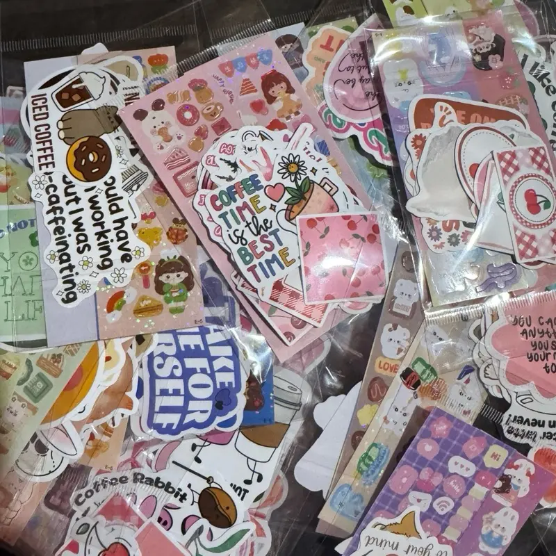 Assorted sticker packs 10pc