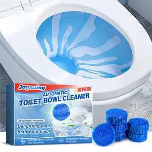 Jaysuing Blue Toilet Cleaning Blocks - Household Descaling, Deodorizing, and Odor-Removing Toilet Cleaning Blocks
