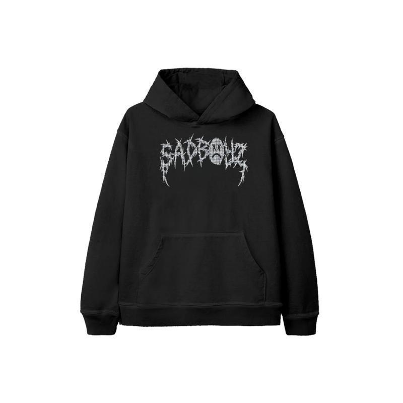 [SALE 55%] Junior H Sad Boyz Shirt T Shirt Hoodie, Sad Boyz Logo in Barbed Wire Graphic Design Premium Cotton Unisex Fit for Men and Women Unique Gift for Junior H Music Lovers