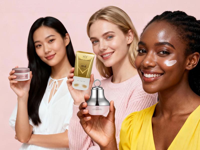 [YCZ] Neck & Eye Care 4-Piece Set – 2 Neck Creams + 2 Eye Creams | Complete Firming & Hydrating Anti-Aging Solution for Wrinkles, Dark Circles & Puffiness