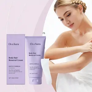 Gentle Unisex Body Hair Removal Cream - For Hands & Legs, Refreshing Skincare Formula for Men & Women Smooth Cosmetic