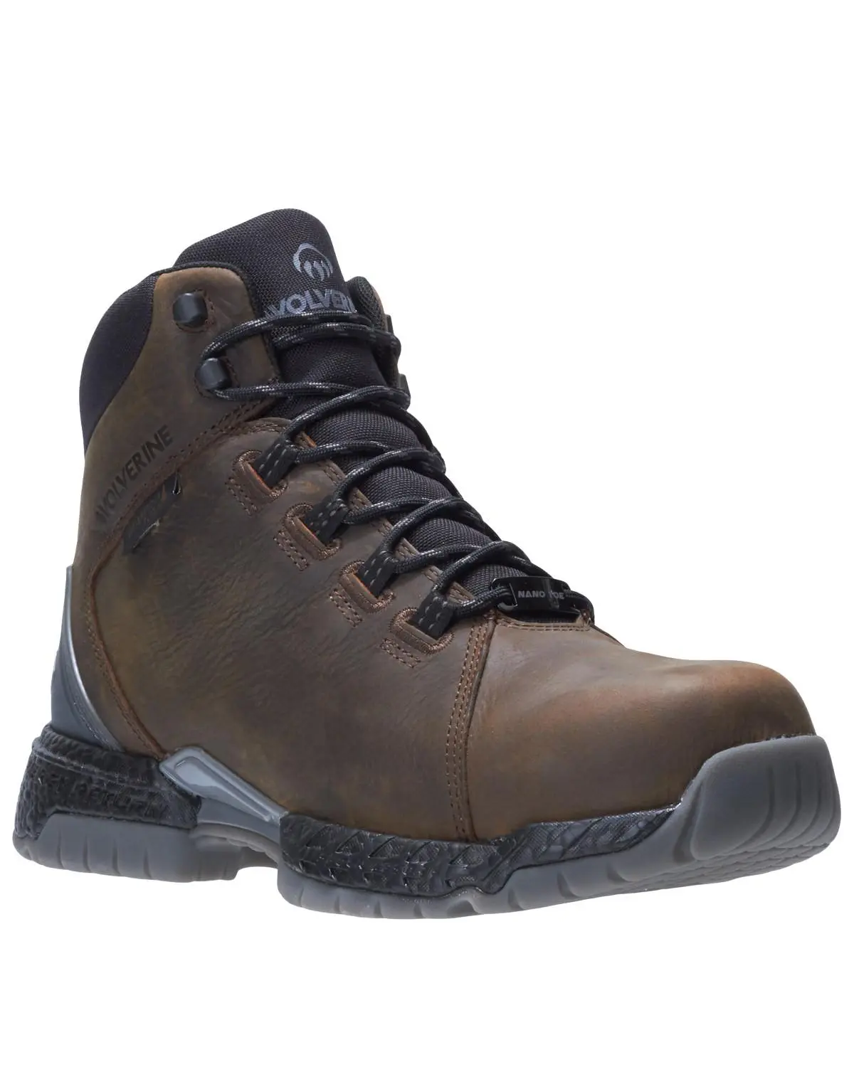 Wolverine Men's I-90 Rush Waterproof Work Boot Composite Toe - W191077