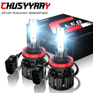 For 2019 2020 2021 Silverado 1500 Truck Accessories WT Custom Trail Boss 2x H11 LED Headlight Bulbs