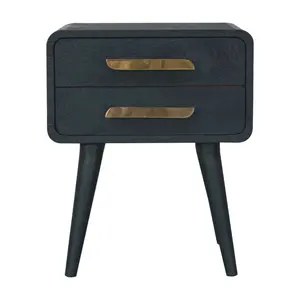 Midnight Teal Bedside Table