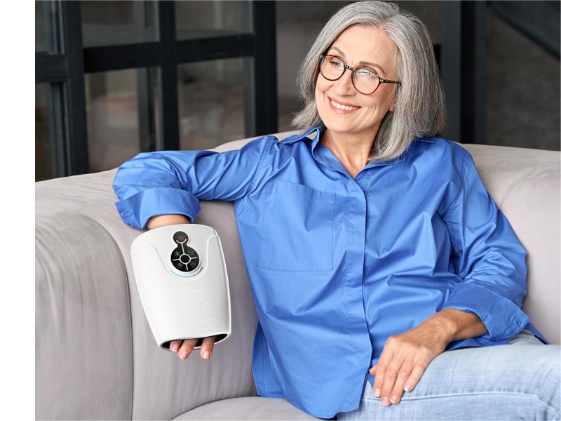 Smart Hand Massager with Heat & Compression Cordless Electric Massager for Arthritis & Carpal Tunnel Relief Perfect Gift for Women Husband or Men Mom Relaxation Aid massager foot massager massage gun back massager Ordinary Style