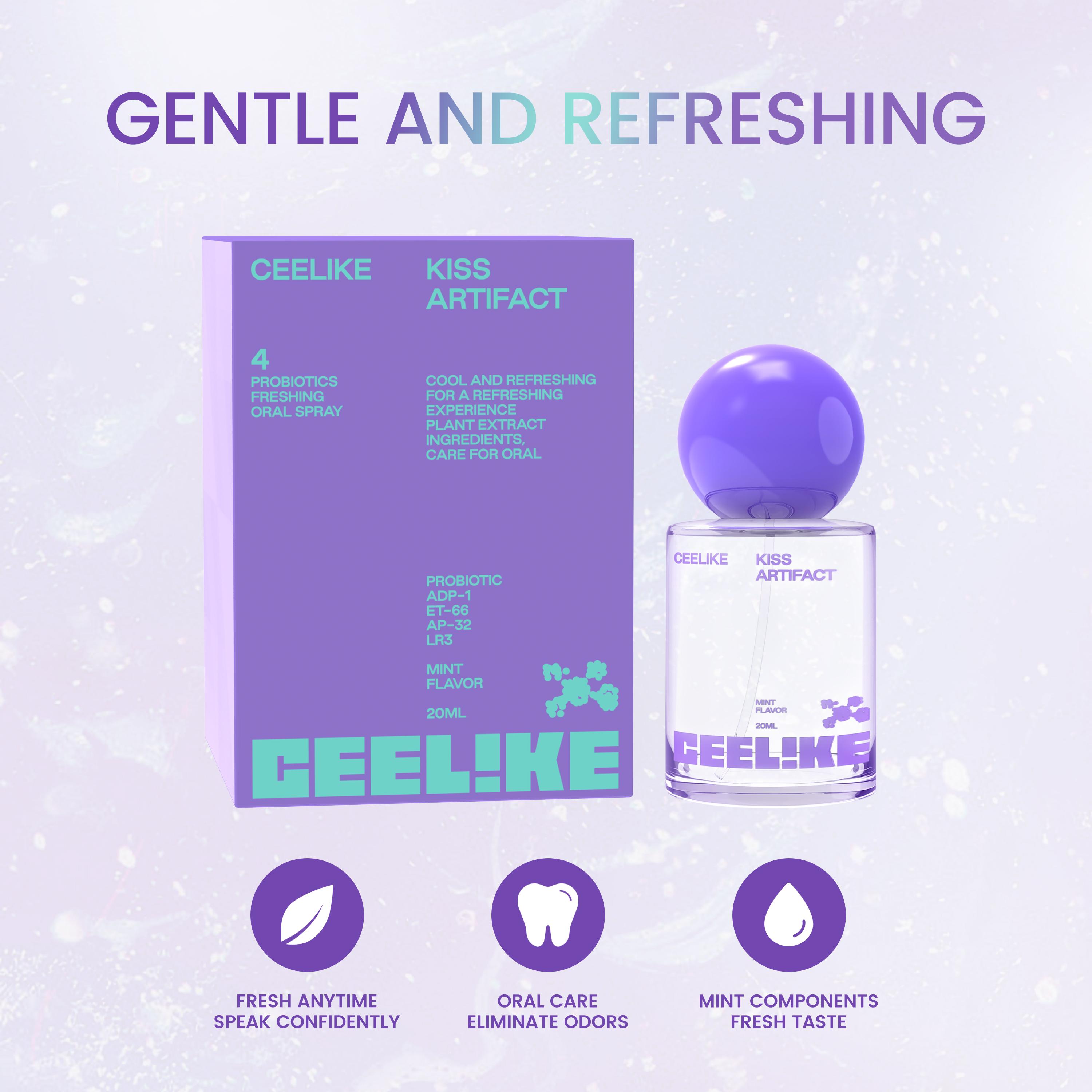 BOGO ! CEELIKE Probiotic Oral Spray | 20ml Ultimate Long-Lasting Freshness & Oral Care | Portable, Sugar-Free & Must-Have