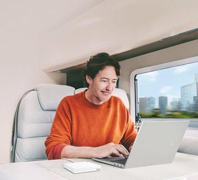 ASUS RT-AX57 Go AX3000 Wireless Dual-Band Gigabit Travel Router ASUS RT-AX57 Go AX3000 Wireless Dual-Band Gigabit Travel Router