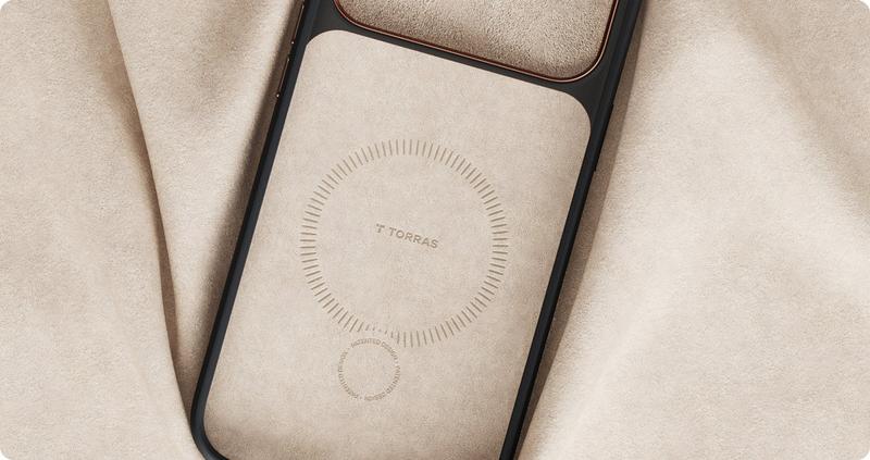 TORRAS Vegskin for iPhone 17 Pro Max Case with 360° Ring Stand & Protection 4-Meter Anti-Fall Shockproof Cover&Phonecase&Magesafe