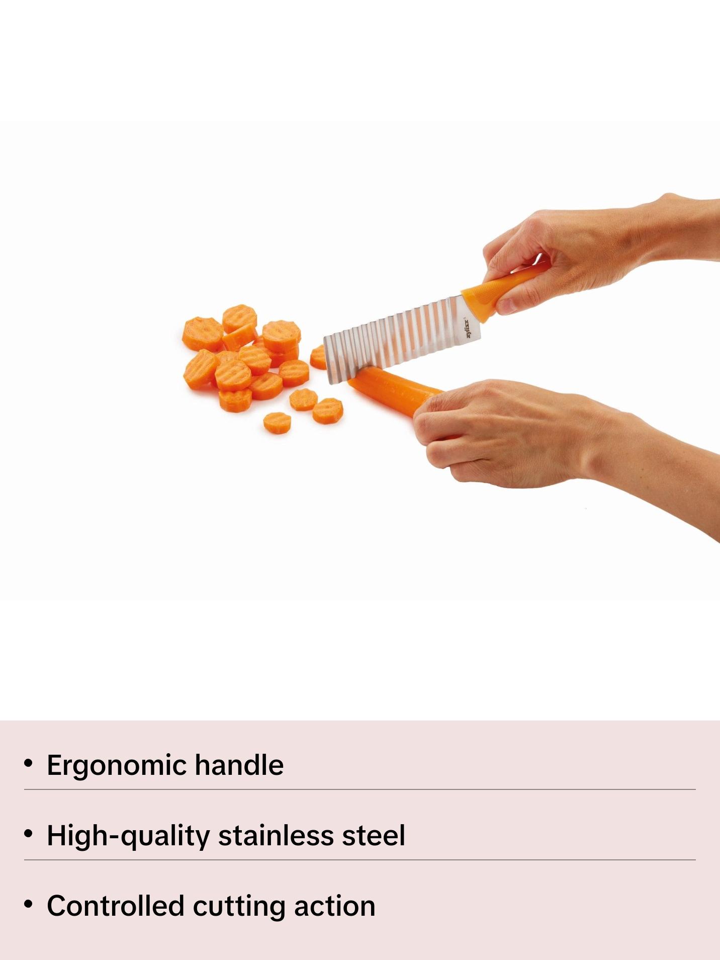 Zyliss Crinkle cut knife potato and vegetable cutter