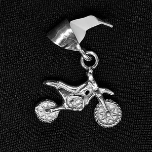 Small Dirt Bike Motorcycle Pendant