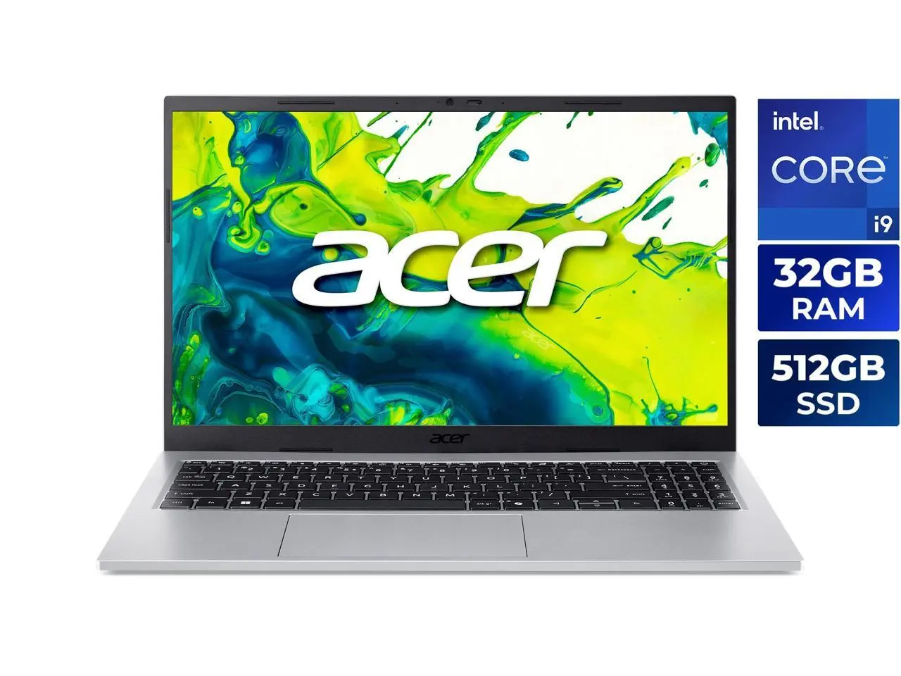 Acer Aspire Go 15 15.6" - Intel Core i9-13900H - 32GB RAM - 512GB SSD - Windows 11 Home (AG15-72P-97RC)