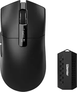 Womier G59 Wireless Gaming Mouse, PAW3950 Sensor, 30,000 DPI, 8000Hz Polling Rate, Programmable Buttons, RGB 68g Tri-Mode Lightweight Esports Mouse for PC/Laptop/Mac