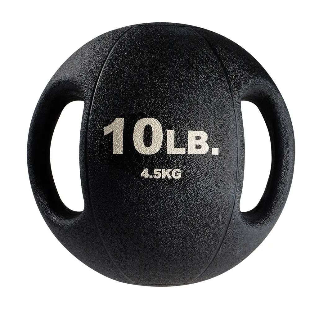 Body-Solid Tools Dual Grip Medicine Ball, 10 lb.
