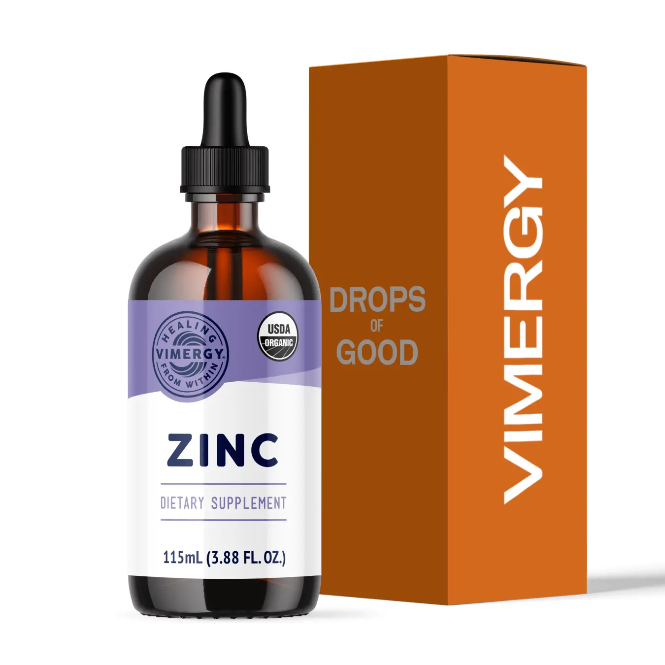 Vimergy Organic Liquid Zinc 115mL