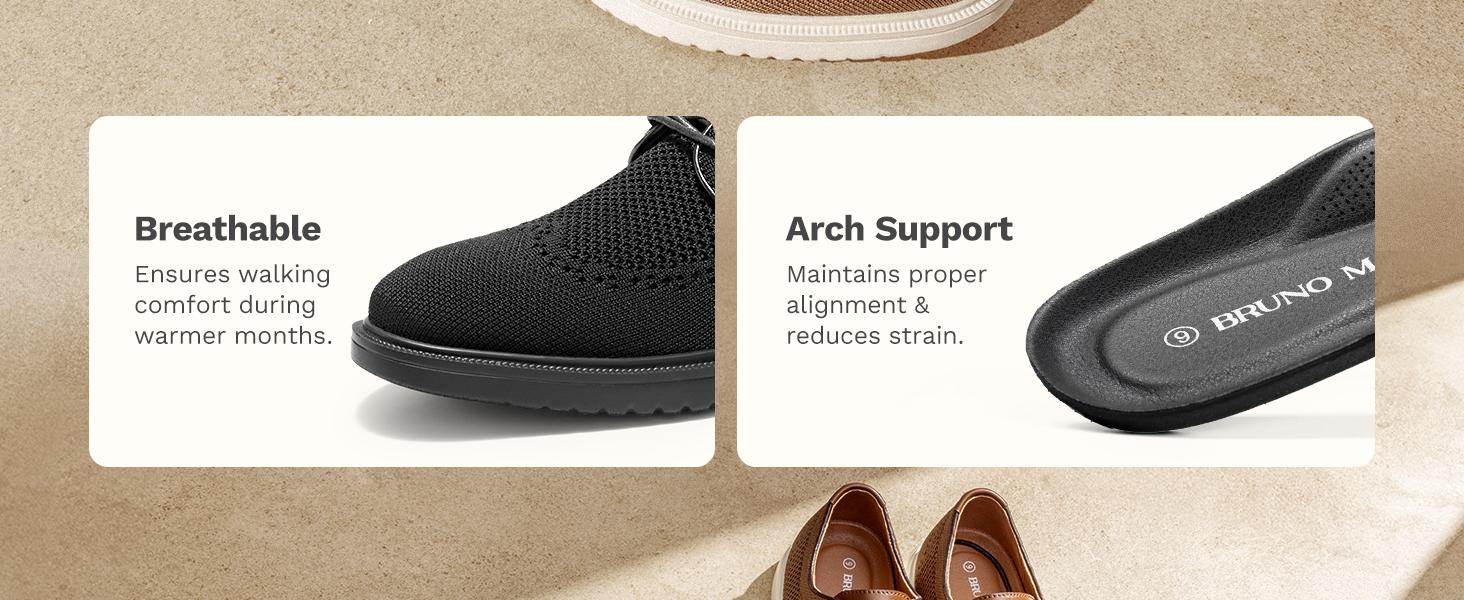 Bruno Marc Lace-Up Comfortable Fashion Shoes