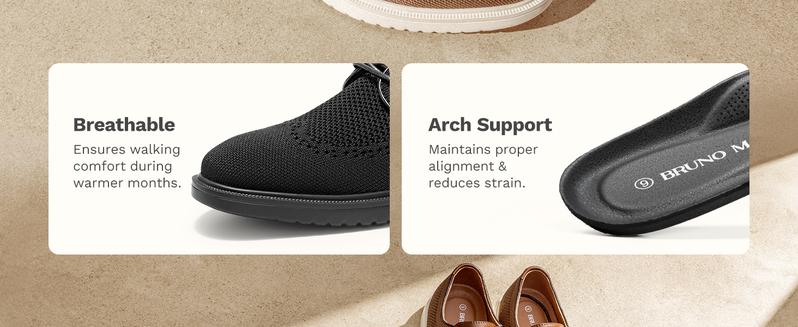 Bruno Marc Lace-Up Comfortable Fashion Shoes