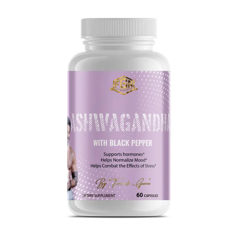Ashwagandha 1300mg with Black Pepper - Stress Relief,Mood & Calm Support for Men & Women - 30 Servings - FGAFITNESS