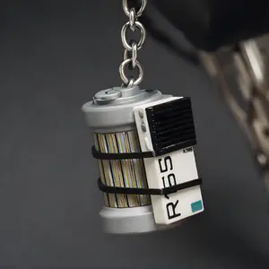 Arc Raiders Inspired Trigger 'Nade Keychain