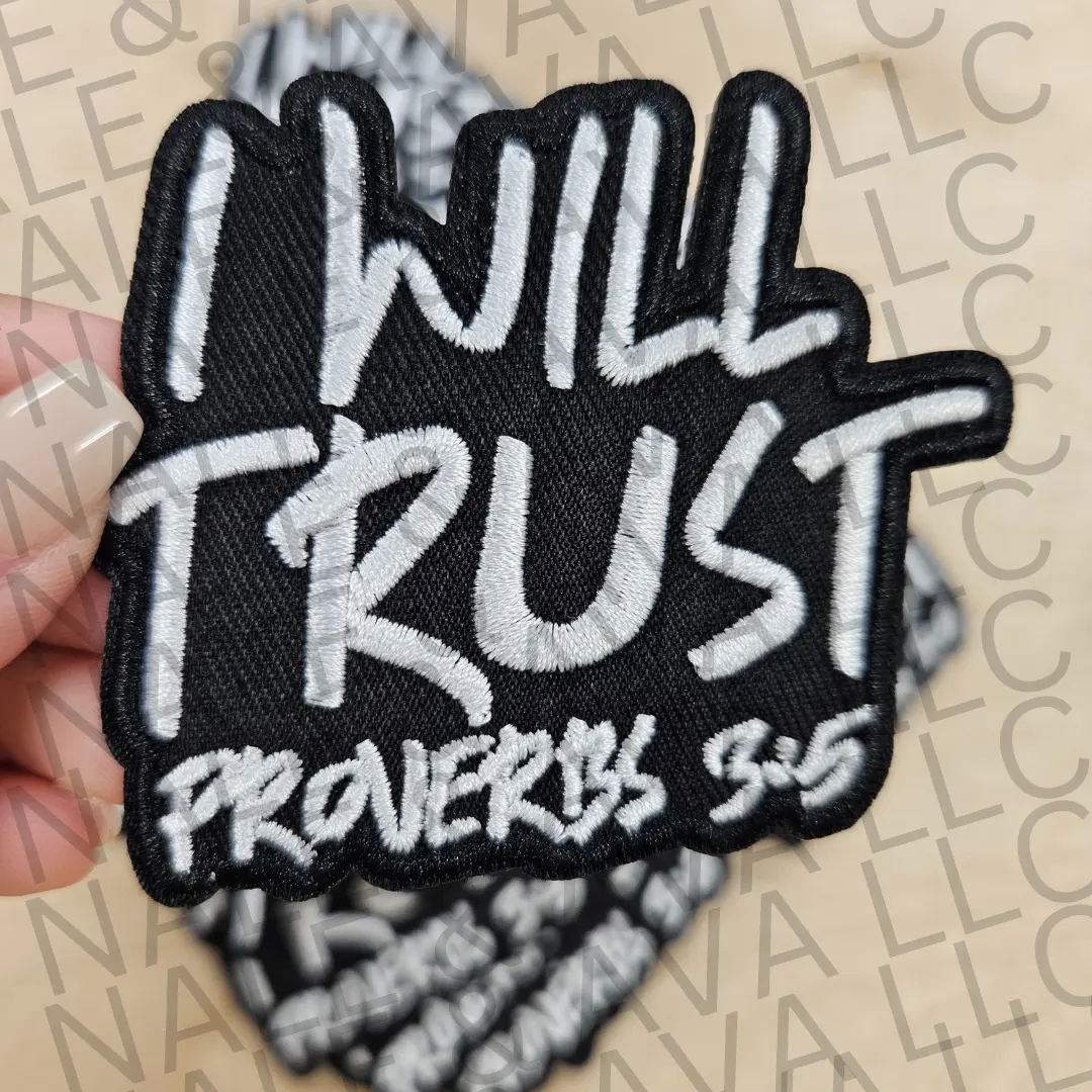 I Will Trust Hat Patch (3 Patches)