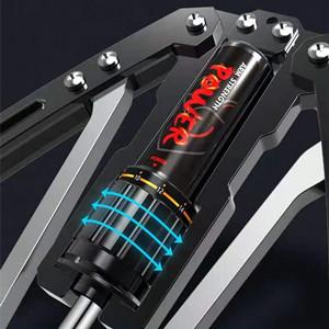 Hydraulic Power Twister | Adjustable Workout Equipment (22–440lb) for Tricep, Chest, Arm & Full Upper Body Strength | Smart Rep Counter & LIFETIME SUPPORT Resistance Hand Grip Exerciser