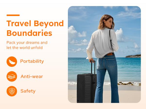 PHI VILLA 20-inch Carry On Luggage Airline Approved - PC+ABS Lightweight Suitcase with Built-in TSA Lock, Hard-shell Durable Rolling Luggage with USB Port PHI VILLA 20-inch Carry On Luggage Airline Approved - PC+ABS Lightweight Suitcase with Built-in TSA Lock, Hard-shell Durable Rolling Luggage with USB Port