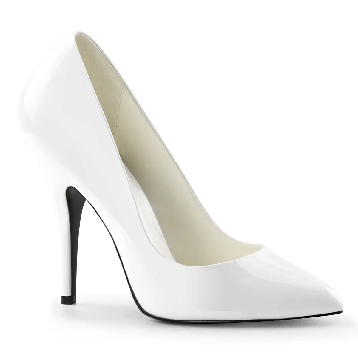 Pleaser Seduce-420 Women's Classic High Heel Pumps, Elegant Pointed Toe Heeled Footwear with 5-Inch Stiletto for Evening Wear, Fashion Apparel, High Heels, Classy, Stylish, Women's Clothes
