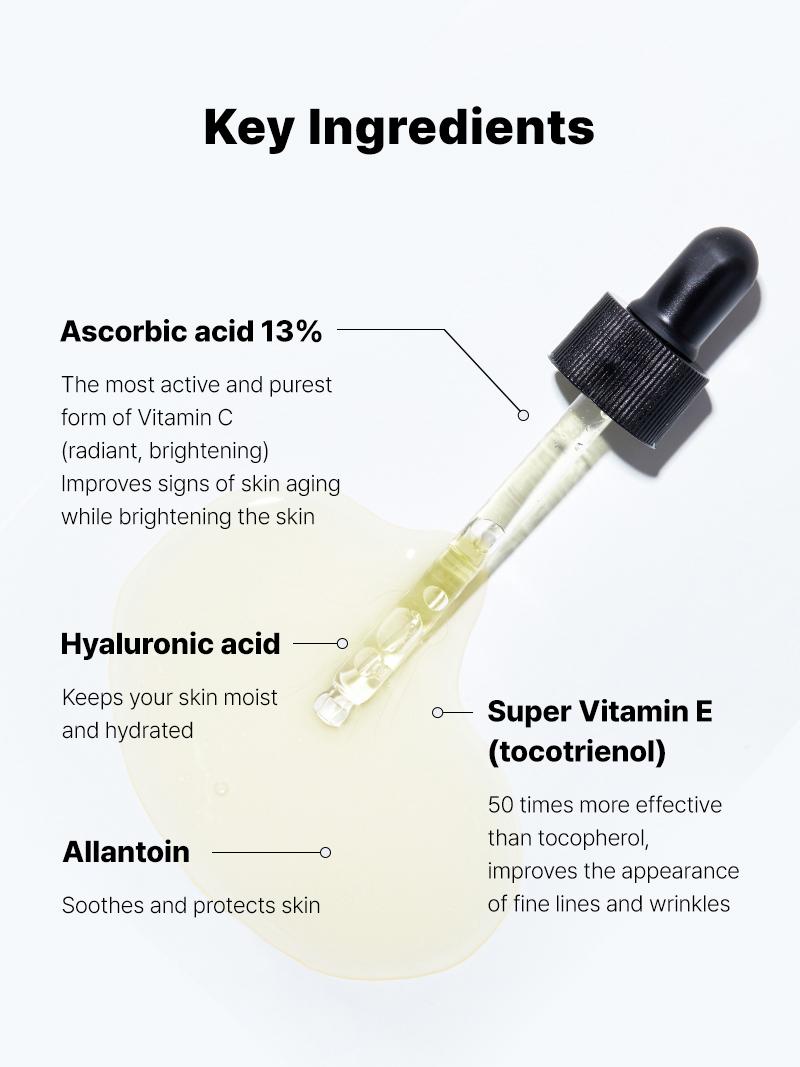 [COSRX Official] The Vitamin C 13 Serum (20ml) | GENTLE, DAILY VITAMIN C SERUM FOR DARK SPOTS, DULL SKIN