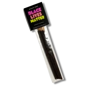 Black Lives Matter — Mahogany Teakwood Scented Candle Incense Sticks