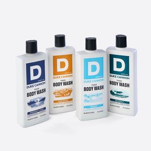 Duke Cannon Supply Co. THICK High-Viscosity Body Wash -- Scent Seeker 4 Pack