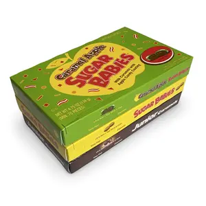 Sugar Babies Candy Coated Caramels Variety Featurig Caramel Apple, Original and Junior Caramels, Movie Theater Boxes
