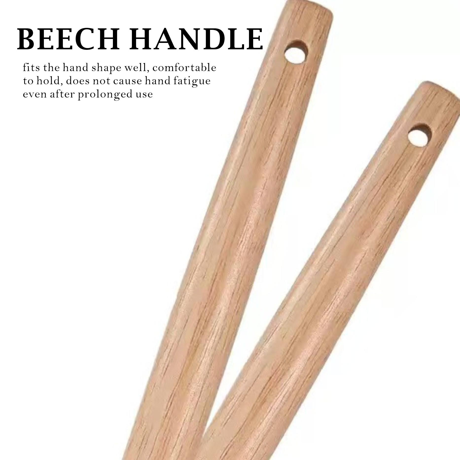 Kitchen Knife Set with Heat-Resistant SiliconeUtensils and Wooden Handles ldeal Gift forWomen on New Year, Valentine's Day 33-PieceSilicone Cooking Utensils Kitchen Utensils Set446 °Heat-resistant Spatula Clip for Heat-resistant Cookware