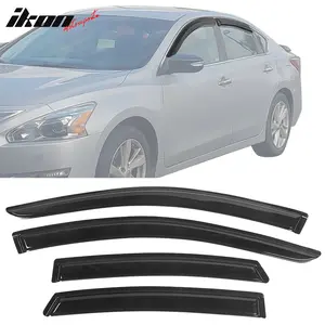 Window Visor for Nissan Altma Sedan 2013-2018 Tape on Rain Guard Acrylic