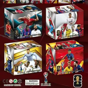 Set of 360 Famous Football Player Trading Cards: Ronaldo, Messi, FIFA World Cup 2026 Edition, USA vs Mexico