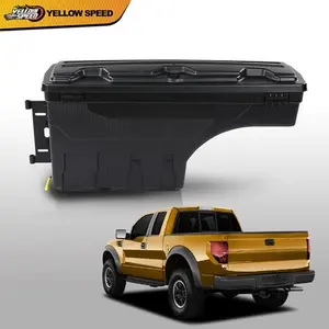Fit For Ford F150 1997-2014 Truck Bed Swing Storage Box Tooling Box Left Side Car Trunk Organizer