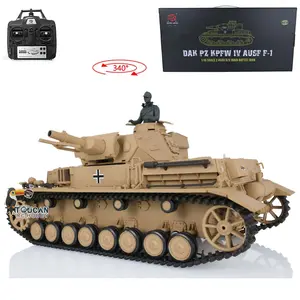 2.4G Henglong 1/16 Scale 7.0 Plastic German Panzer IV F RTR RC Tank Model 3858