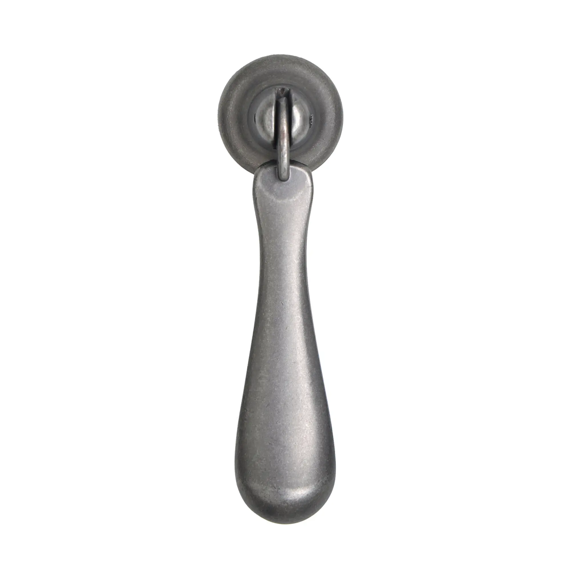 Utopia Alley HW271PLPT011 Danbury Cabinet Ring Pull Knob - Vintage Cabinet Hardware with Hand Finished Pewter, Metal Drawer Pull Knobs 3.0"