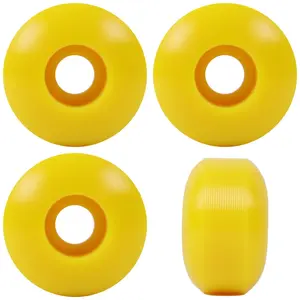 Skateboard Wheels 52mm x 32mm Yellow 97A