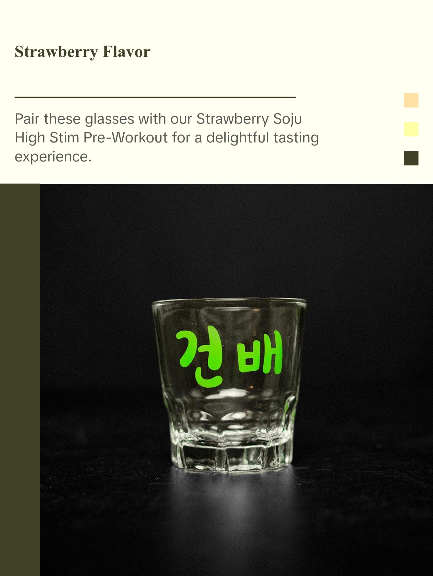Soju Shot Cups - Glass