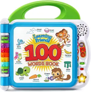 Learning Friends 100 Words Book (Frustration Free Packaging), Green