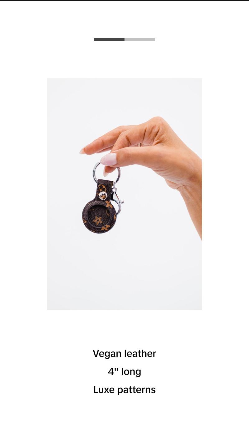 iman airtag keychain